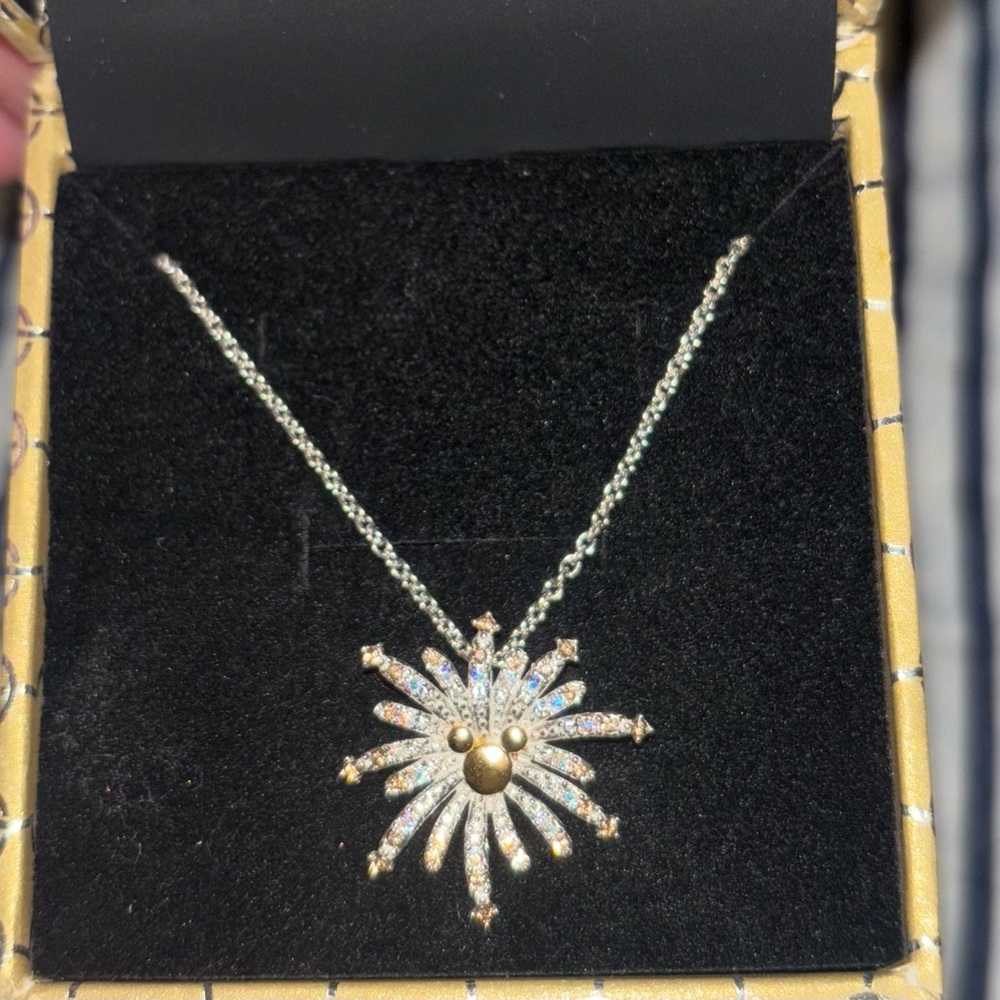Rebecca Hook Disney Firework Necklace New in Box - Picture 2 of 5